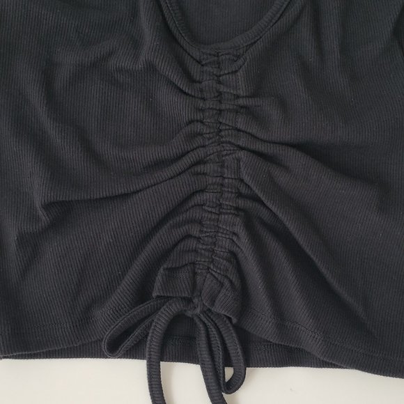 DERECK HEART Tank Top with Ruching - Picture 3 of 6